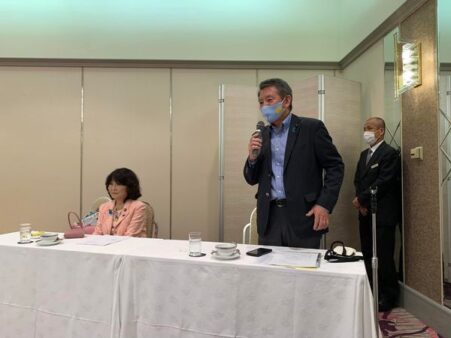 県政報告会に呼んでいただきました