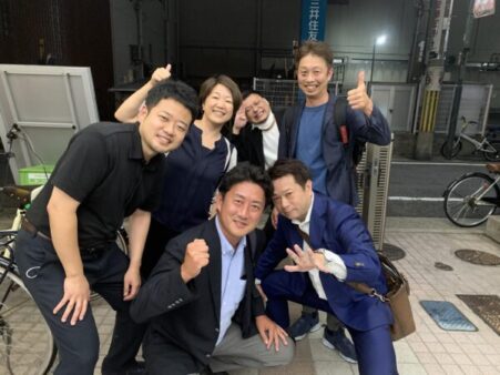 若手経営者の皆さまとみっちり意見交換。
