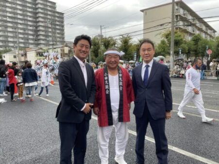 本日は朝から田能地区で芋ほり。